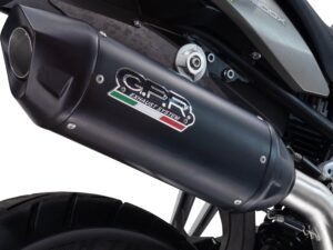 Scarico GPR Suzuki V-STROM DL 800 DE – SE 2023-2025 Furore-X Titanio Nero silenziatore con raccordo E5.S.207.7.FUXTITBL