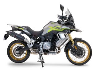 Scarico GPR Voge 900DSX 2024-2025 Furore-X Titanio Nero silenziatore con raccordo BRK24.VO.7.FUXTITBL