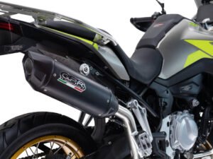 Scarico GPR Voge 900DSX 2024-2025 Furore-X Titanio Nero silenziatore con raccordo BRK24.VO.7.FUXTITBL